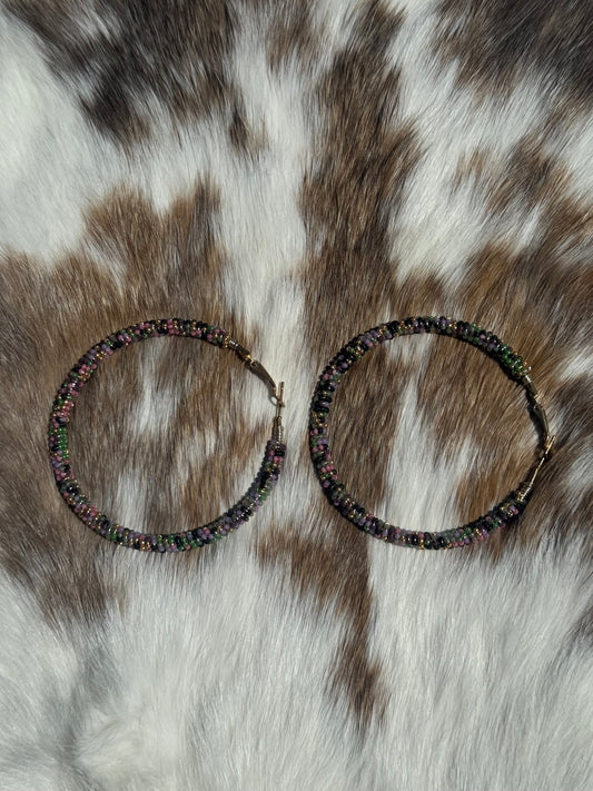 Mixed berry large hoops