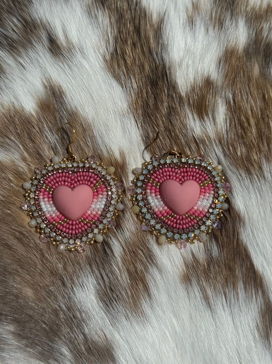 Baby pink candy hearts