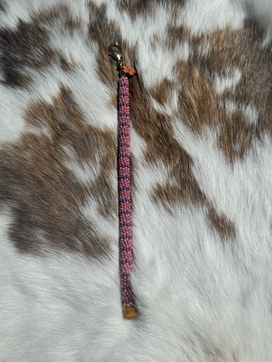 Spring garden bag charm